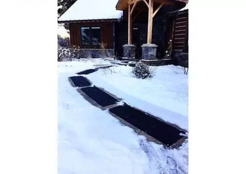 NEW Heated Outdoor Snow Melting Mat